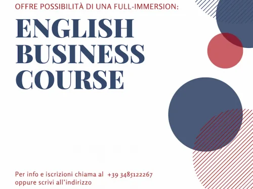 Business English, corso di inglese full-immersion in aula per professionisti e imprenditori